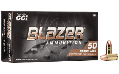 Blazer Brass 9mm 115GR FMJ