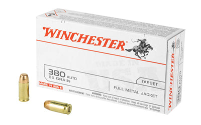 Winchester 380ACP 95Gr FMJ