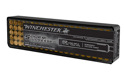 Winchester Super Suppressed 22LR 40GR