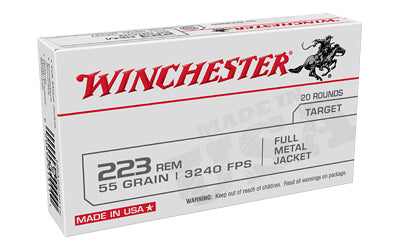 Winchester 223 REM 55GR FMJ