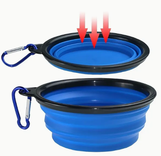 Pet Folding Silicone Bowl