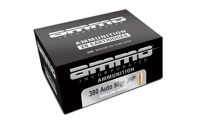Ammo Inc 380ACP 90GR JHP