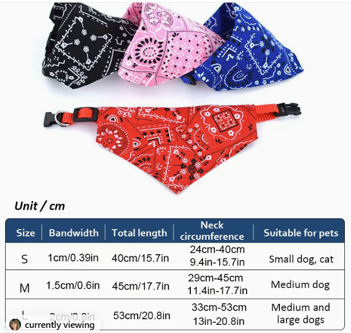 Dog Bandana