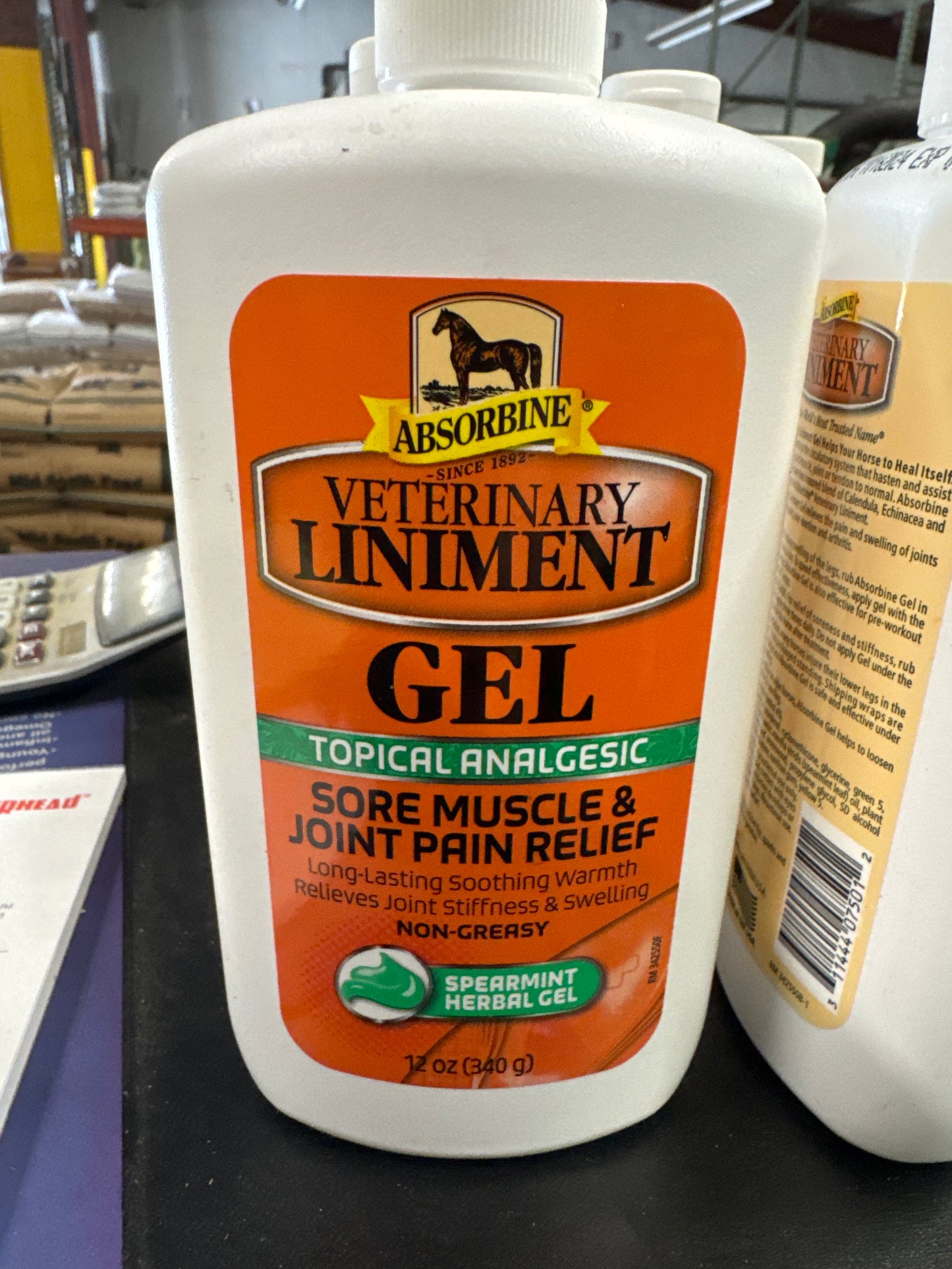Absorbine Liniment Gel-545-7513 : 12 oz