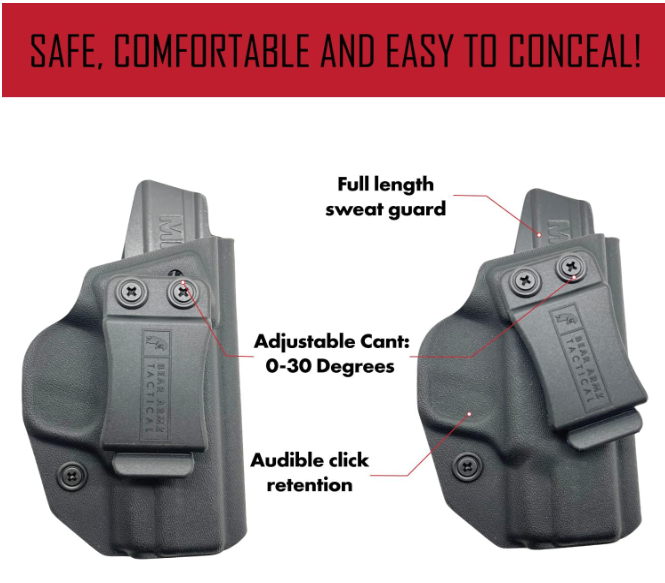 CC Holster M&P Shield 2.0 9mm .40 S&W