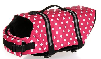 Dog Life Jacket with Reflective Strips
