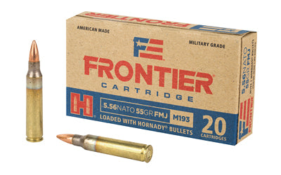Hornady Frontier 556 NATO 55GR FMJ