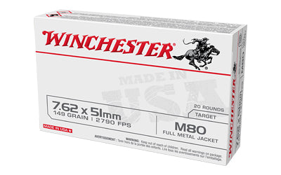 Winchester M80 762NATO 149GR