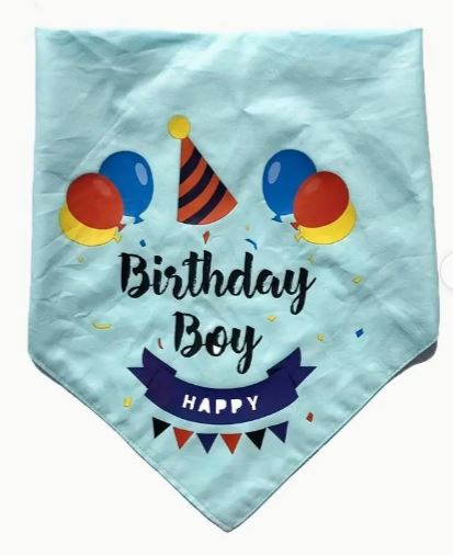 Pet Birthday Bandana