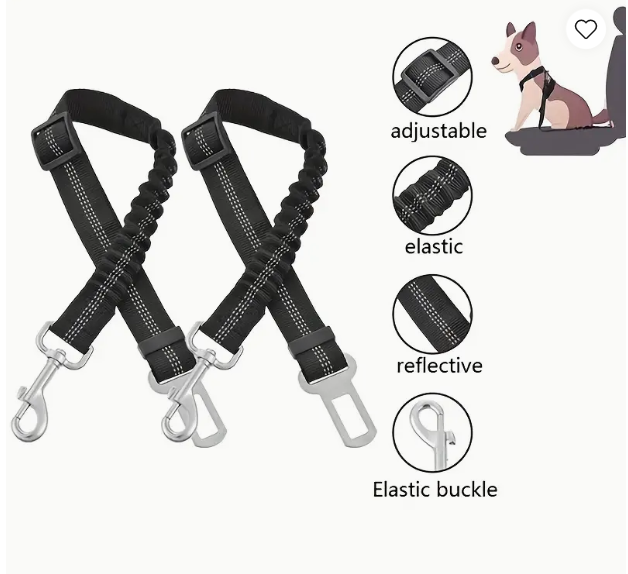 Bungee Pet Seat Belt