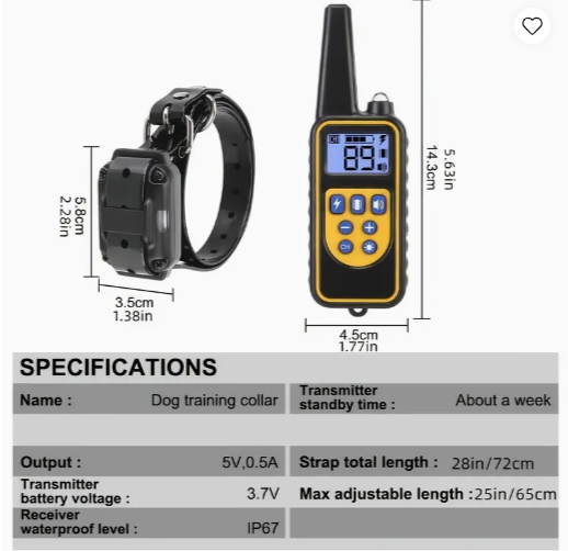 Dog Training Collar