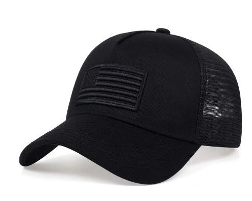 USA Flag Mesh Baseball Hat