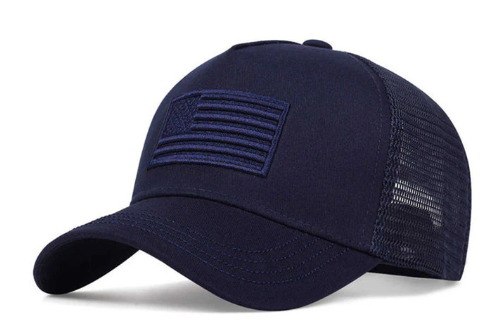 USA Flag Mesh Baseball Hat