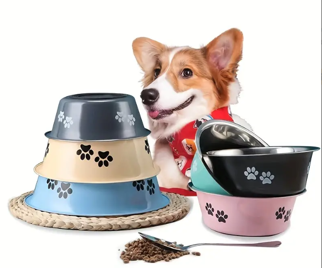 Non-Slip Stainless Steel Pet Bowl
