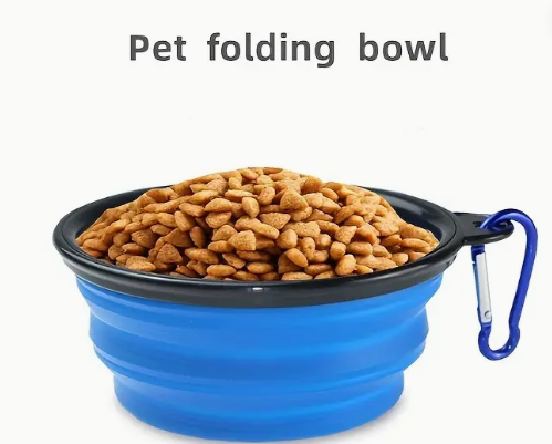 Pet Folding Silicone Bowl