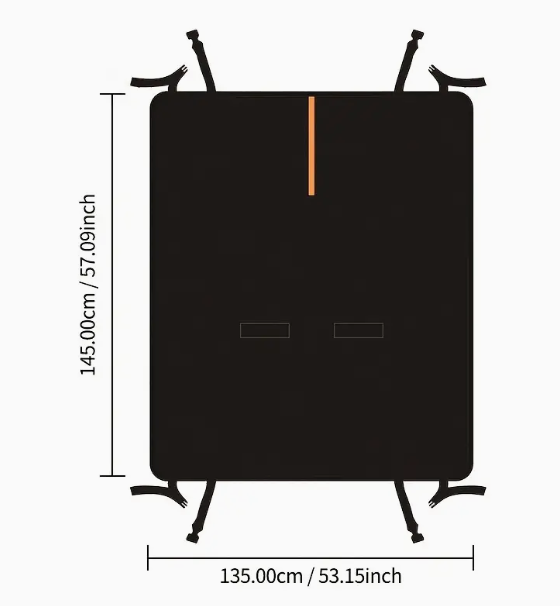 Rear Waterproof Car Mat